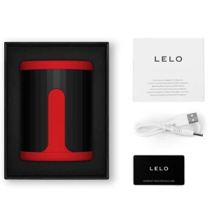LELO - MASTURBATEUR POUR HOMME F2Sâ¢ TEAL ROUGE